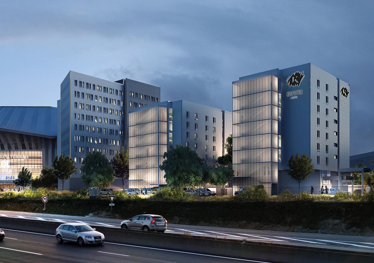 Kopster Hotel Lyon Groupama Stadium Decines-Charpieu Luaran gambar